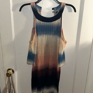 Off the shoulder ombré dress